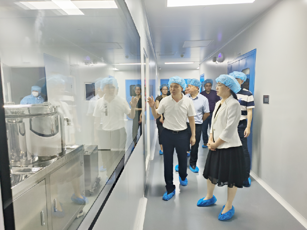 广州市黄埔区区长率队到我司进行现场调研及工作指导